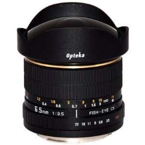  Opteka 6.5mm f/3.5 Manual Focus Aspherical Fisheye Lens 