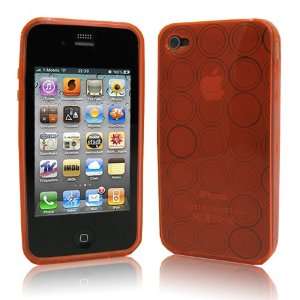  Dark Orange Soft case for iPhone (Free Screen Protector 
