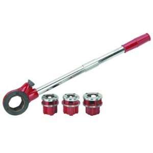  1/2 to 1 Ratcheting Pipe Threader Set with Carrying Case 