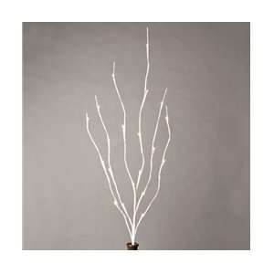  Gerson 36868 39 Inch Battery Operated White Wrapped Lighted Branch 