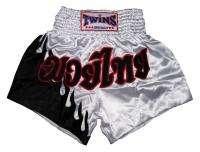 Twins Special Black Flame Muay Thai Shorts  