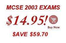 MCSE 2003 70 293 Exam Training, Full Guide MCSA CBT  