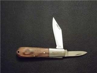 Blade Rite Edge Hardwood Barlow Pocket Knife With  