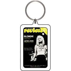    BLONDIE REVIEW MAGAZINE COVER LUCITE KEYCHAIN Toys & Games