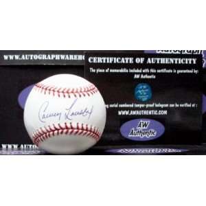  Carney Lansford Autographed/Hand Signed MLB Baseball 