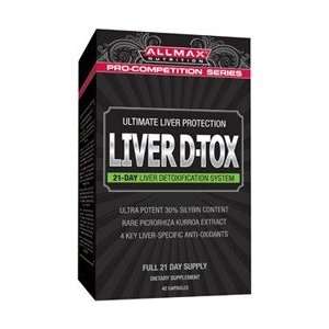    Allmax Nutrition Liver D Tox 42 Caps