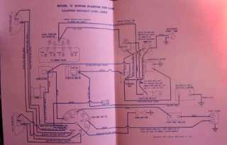 FORD MODEL A ELECTRIC WIRING DIAGRAM WITHOUT COWL LAMPS  