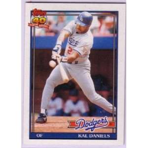  1991 Topps Baseball Los Angeles Dodgers Team Set Sports 