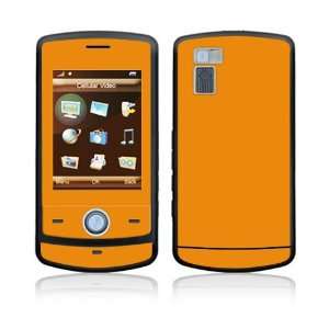Simply Orange Decorative Skin Cover Decal Sticker for LG Shine CU720 