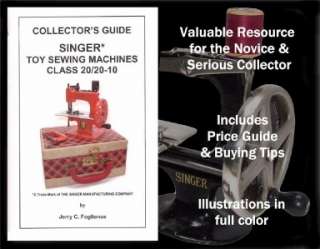   Toy Childs Miniature Sewing Machine COLLECTORS ANTIQUE PRICE GUIDE