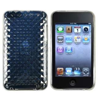 5x Diamond TPU Clear Hard Skin Soft Cover Case for iPod Touch 3G 3 2G 