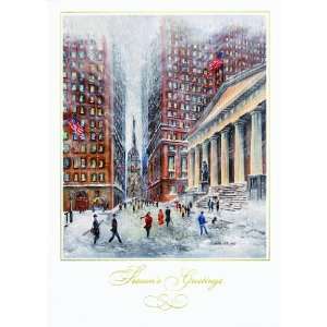  American Artist   Wall Street Holiday Cards