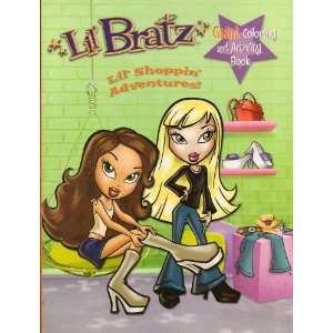  Lil Bratz Giant Coloring and Activity Book ~ Lil Shoppin 