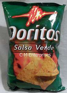 Doritos Salsa Verde Tortilla Chips 11.5 oz  