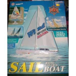  WIND TOP SPEED REMOTE CONTROL SAILBOAT APPROX 15 X 2O 