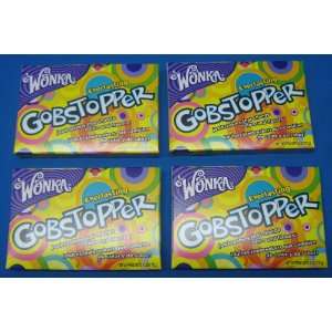 Wonka Gobstoppers Jawbreaker Candy Theater Box Size 4 Boxes  