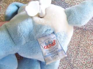   Blue Puppy Plush ~ Spunky ~ Stuffed Animal Lovey by Baby GUND  
