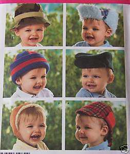 BABY Toddler BOY s WARM WINTER HAT pattern cozy fleece+  