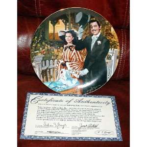 Collector Plate   Gone with the Wind   Golden Anniversary Series Plate 