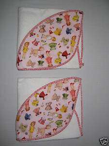 Brand New Hooded Baby Towels Paper Dolls Warm Biscuit  