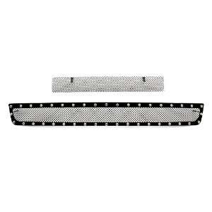  T Rex 6722061 X Metal Series Studded Bumper Grille with 