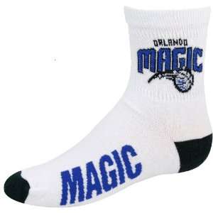   NBA Orlando Magic Youth White Team Logo Crew Socks