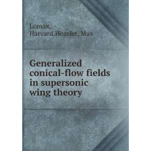   fields in supersonic wing theory Harvard,Heaslet, Max Lomax Books