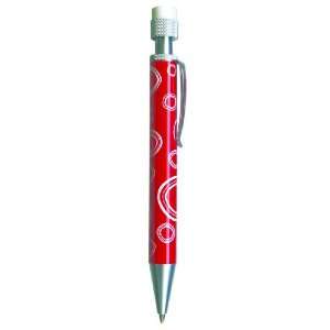  Pierre Belvedere Circles Mechanical Pencil, 0.7mm, Red 