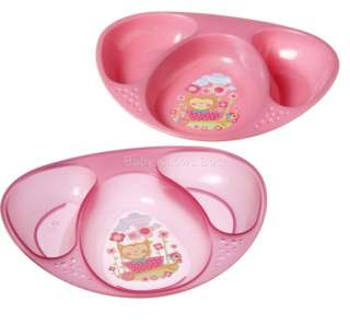 Tommee Tippee EXPLORA Decorated Section Plates   9m+  