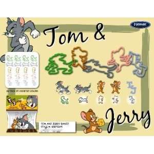  Tom & Jerry Bandz Silly Kids Rubber Bands 20PK Toys 