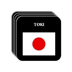  Japan   TOKI Set of 4 Mini Mousepad Coasters Everything 