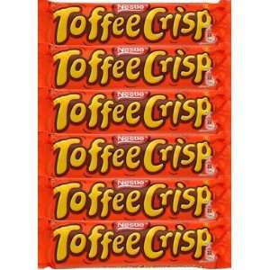Nestle Toffee Crisp Pack of 6  Grocery & Gourmet Food