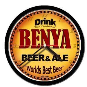  BENYA beer and ale cerveza wall clock 