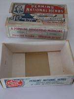 Vintage Perkins National Herbs Box Blood Liver Kidneys  