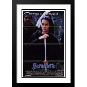  Bernadette 20x26 Framed and Double Matted Movie Poster 