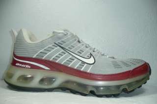   Max 2006 360 Mens Size 10 Running Shoes Grey Red Airmax 90 180  