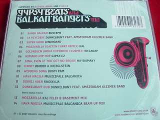 GYPSY BEATS AND BALKAN BANGERS TOO   2007 CD  