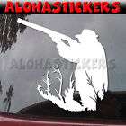 Quack Head Duck hunt / hunter funny humorous decal sticker for car 