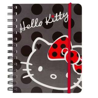 Sanrio Hello Kitty Polka Dot Sprial NoteBook Medium  