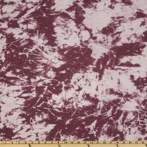   Burnout Tie Dye Mauve/White Fabric By The Yard Arts, Crafts & Sewing