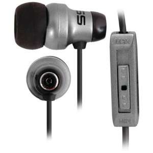   Isolating Earbuds With In Line Volume Control Custom Fit Electronics