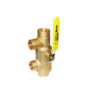 Full Port Forged Brass Ball Valve Primary/Secondary Loop 