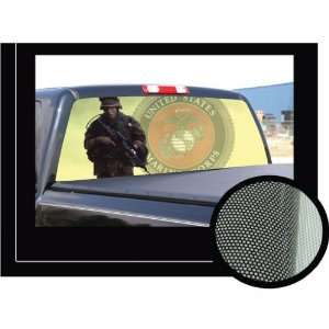   Window Graphic   marine truck tint decal view thru vinyl Automotive