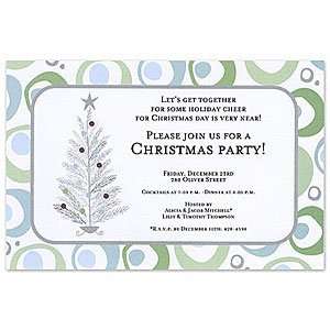  Tinsel Tree Invitation Holiday Invitations Health 