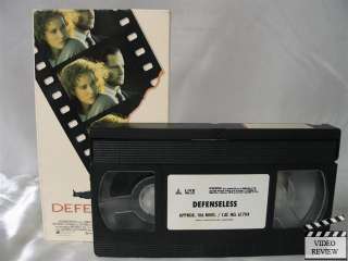 Defenseless VHS Barbara Hershey, Sam Shepard 012236170433  