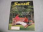 SUNSET MAGAZINE August 1983 BARBECUING WITH SMOKE Garden Swing OREGON 