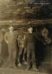 1908 Drivers in a Coal Mine Co. Child Labor PHOTO  