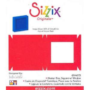  Sizzix Originals SHAKER BOX, SQUARE WITH WINDOW