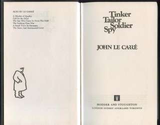TINKER TAILOR SOLDIER SPY John Le Carre 1974 First UK Edition HC/DJ 