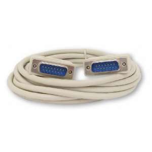   DB15 15 Pin Serial Port Cable Male / Male